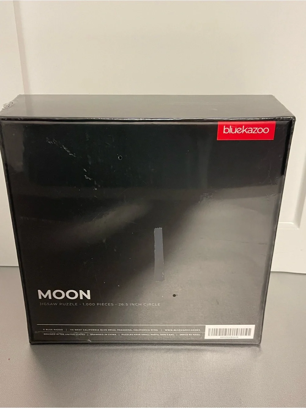 Blue Kazoo 1000-Piece Moon Puzzle - Purple Moon Image